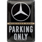Preview: Tin - Mercedes-Benz - Parking Only